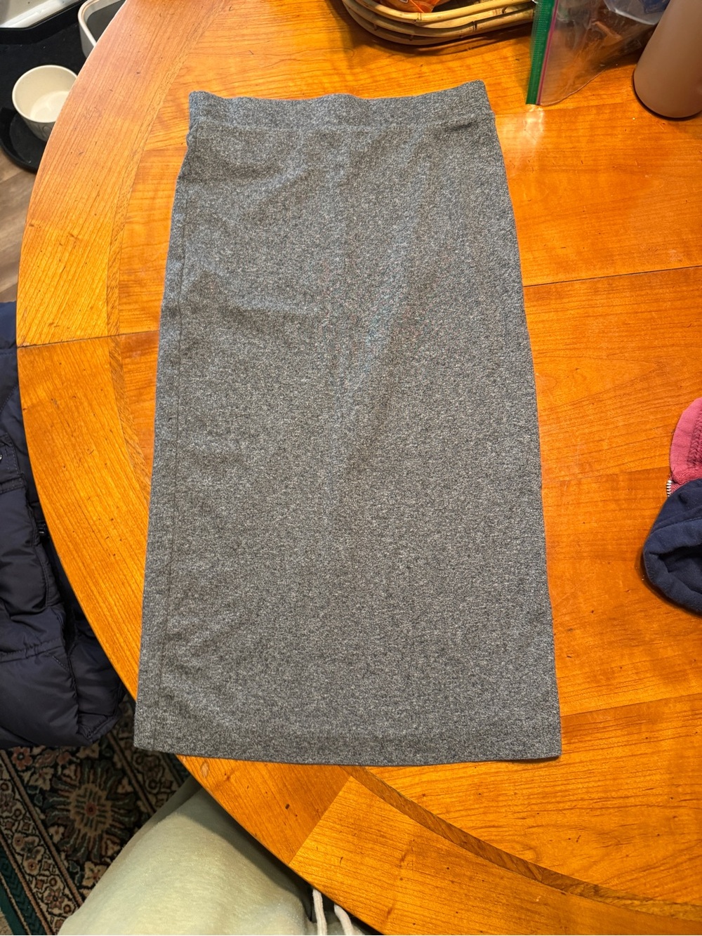 H&M grey/black pencil skirt